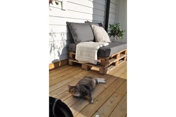 Royal Skammele Hynde 120x80 cm Vandafvisende Sort - Fritab - Havemøbler - Hynder - Hynder til bænk & havesofa