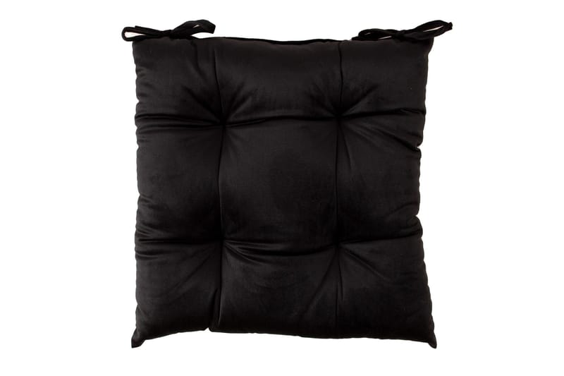 Velvet Hynde 40x40 cm Sort - Havemøbler - Hynder - Siddehynder