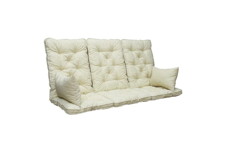 Sofahynder med ryglæn Maxi Høj Ryg med Sidepuder Beige, Beige
