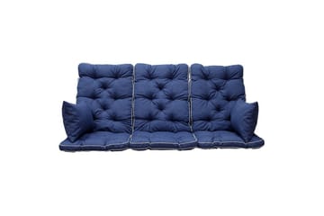 Sofahynder med ryglæn Maxi Høj Ryg med Sidepuder Blå - Blå - Havemøbler - Hynder - Hængesofahynder