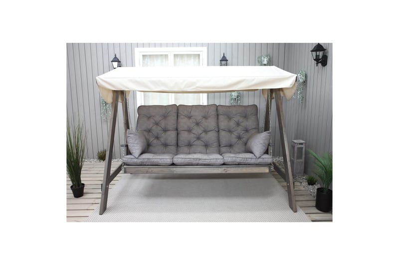 Sofapude med ryglæn Maxi høj ryg med sidepuder - Havemøbler - Hynder - Komplette hyndesæt