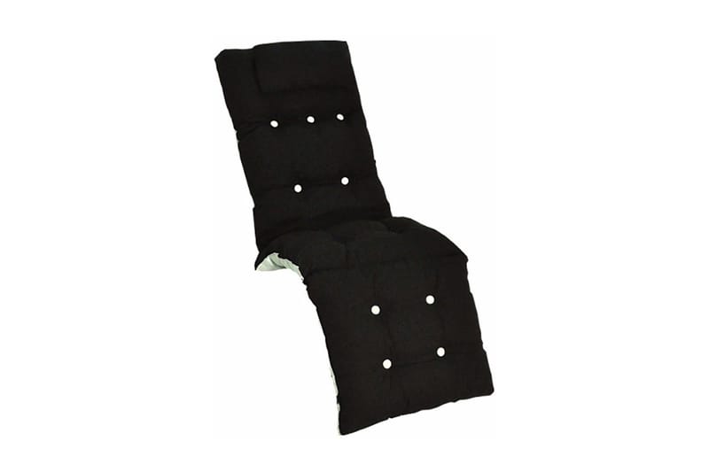 Baden-Baden Flockdyna med nackkudde Fritab Black, undefined