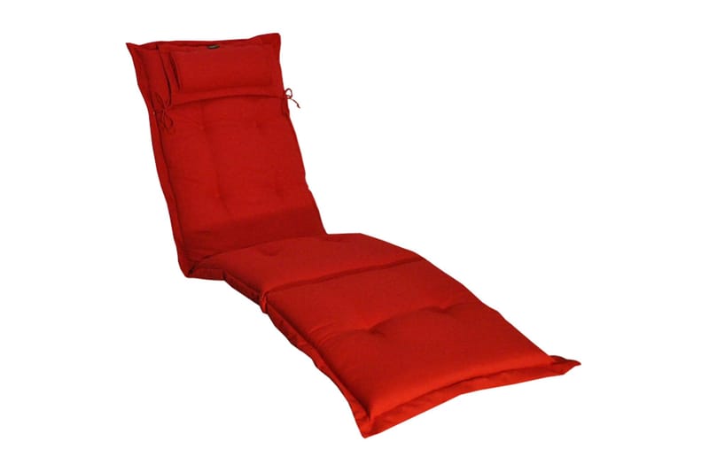 Däckstolsdyna Canyon med nackkudde Fritab Röd - Havemøbler - Hynder - Solstolshynde - Dækstolshynde