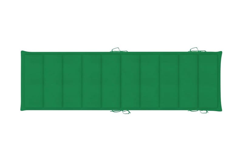 Hynde Til Liggestol 186x58x4 cm Grøn - Grøn - Havemøbler - Hynder - Solstolshynde - Dækstolshynde
