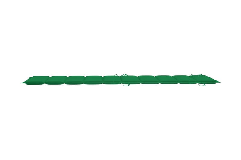 Hynde Til Liggestol 186x58x4 cm Grøn - Grøn - Havemøbler - Hynder - Solstolshynde - Dækstolshynde