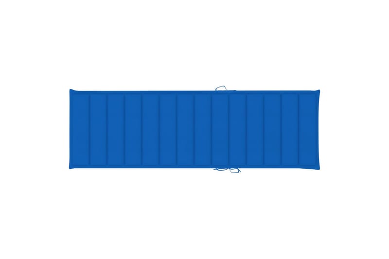 Hynde Til Liggestol 200x70x4 cm Stof Kongeblå - Blå - Havemøbler - Hynder - Solstolshynde - Dækstolshynde