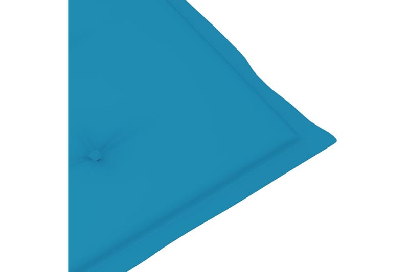 Hynde Til Liggestol (75+105)x50x4 cm Blå - Blå - Dækstolshynde