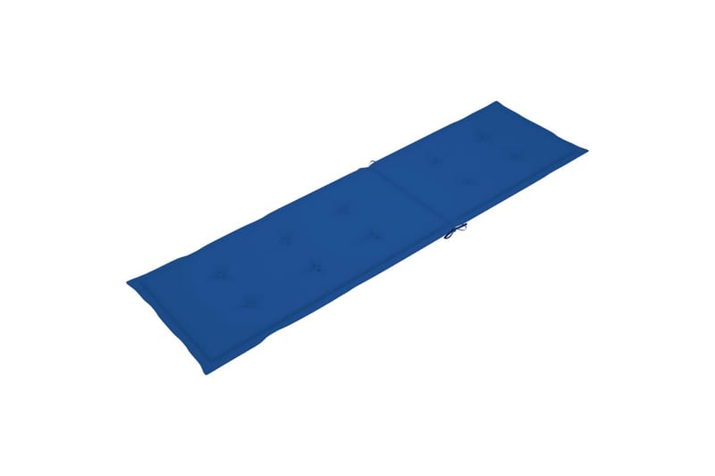 Hynde Til Liggestol (75+105)x50x4 cm Kongeblå - Blå - Havemøbler - Hynder - Solstolshynde - Dækstolshynde