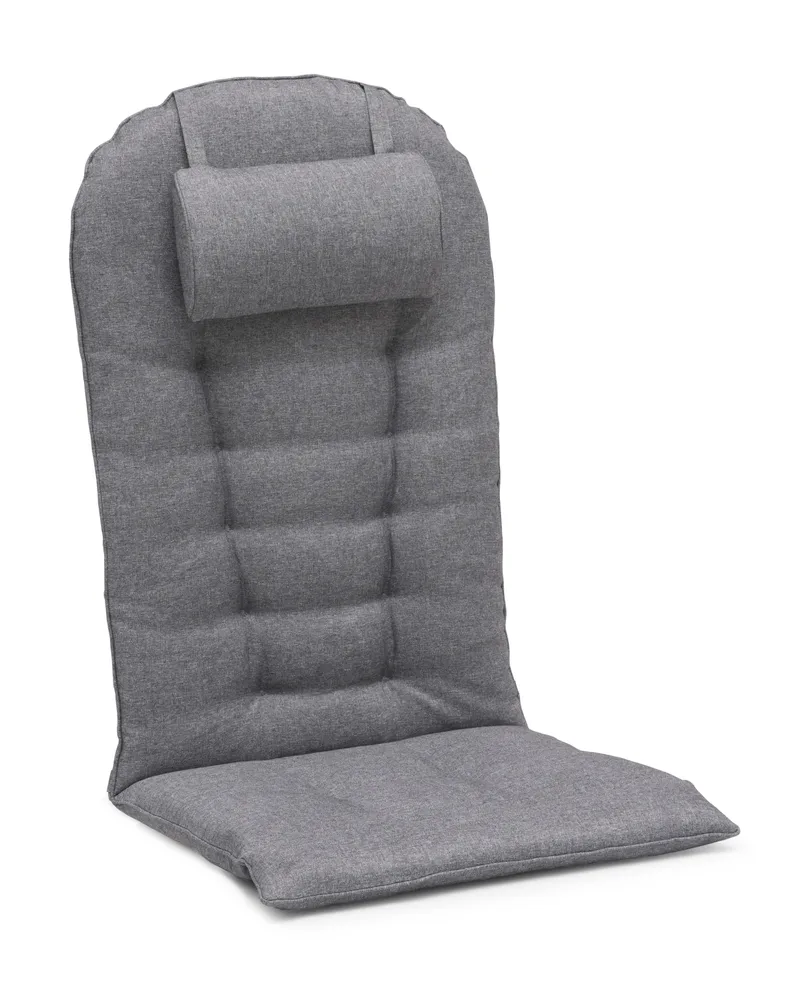 Dækstolspude Hillerstorp Tennessee med nakkepude, Grå