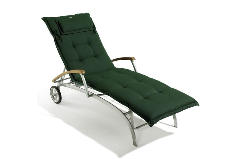 Canyon Solsängsdyna med nackkudde Fritab Grön - Havemøbler - Hynder - Solvognshynder