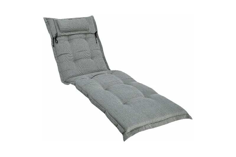 Solvognshynde Fritab Canyon solsengshynde med nakkepude Ljusgrå - Havemøbler - Hynder - Solvognshynder