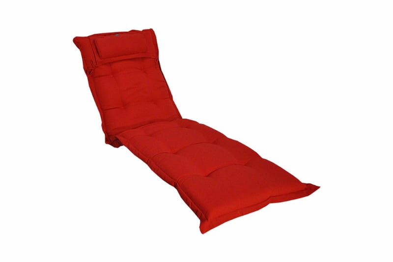 Solvognshynde Fritab Canyon solsengshynde med nakkepude Röd - Havemøbler - Hynder - Solvognshynder
