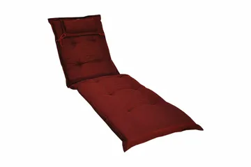 Solvognshynde Fritab Canyon solsengshynde med nakkepude Wine red