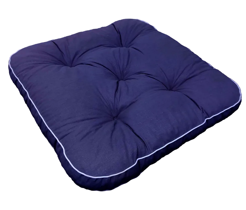 Stolhynde Malmö 2-pak - Blå - Havemøbler - Hynder - Siddehynder