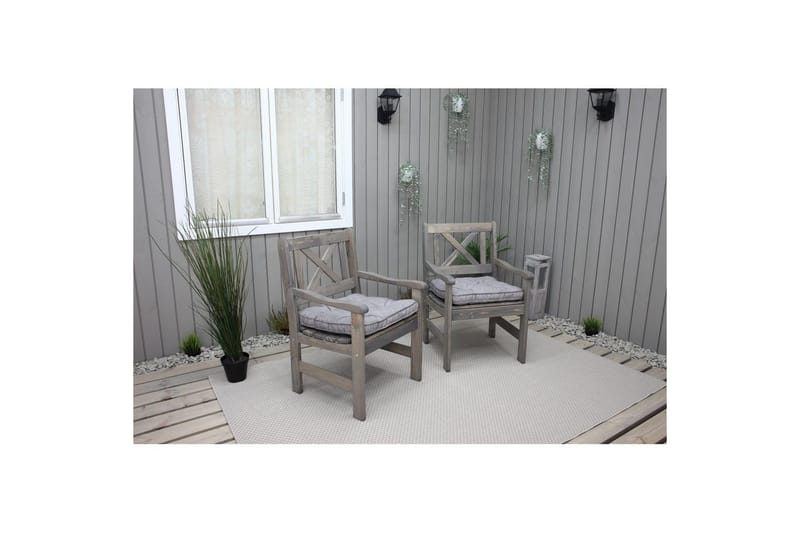 Stolpude Malmø, grå - Havemøbler - Hynder - Siddehynder