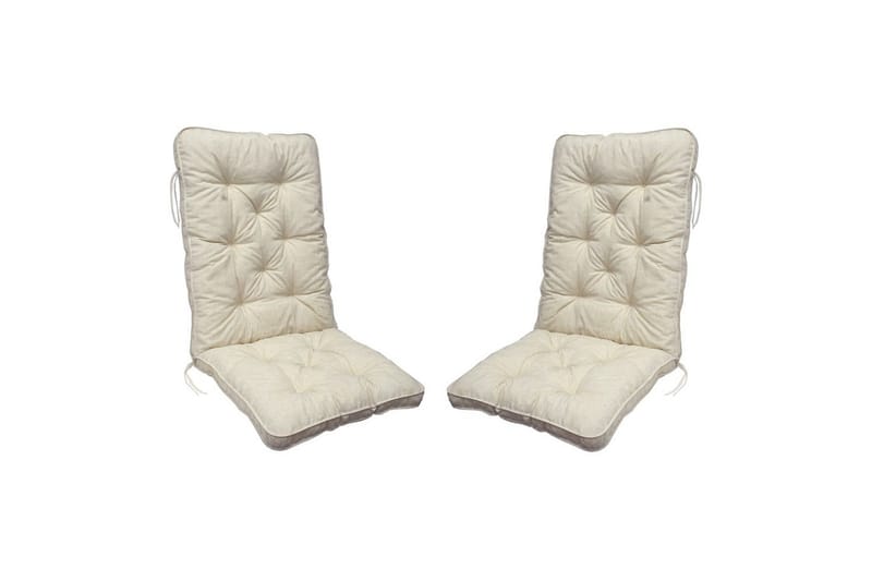 Stolpude med rygstøtte Malmø Maxi Høj Ryg Beige - Beige - Havemøbler - Hynder - Øvrige hynder