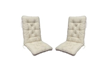 Stolpude med rygstøtte Malmø Maxi Høj Ryg Beige - Beige - Havemøbler - Hynder - Øvrige hynder