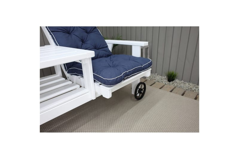 Stolpude med rygstøtte Malmø Maxi Høj Ryg Blå - Blå - Havemøbler - Hynder - Øvrige hynder