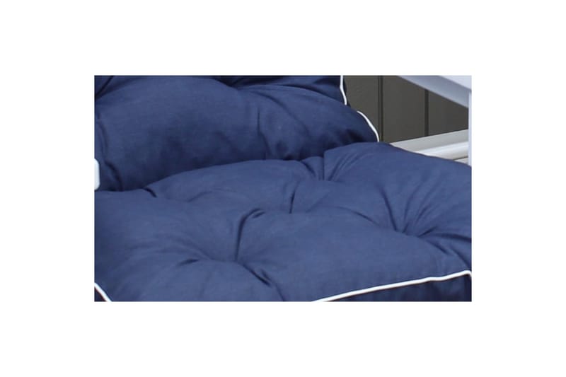 Stolpude med rygstøtte Malmø Maxi Høj Ryg Blå - Blå - Havemøbler - Hynder - Øvrige hynder