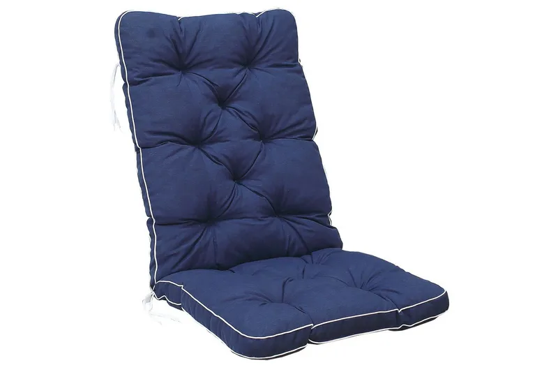 Stolpude med rygstøtte Malmø Maxi Høj Ryg Blå, Blå