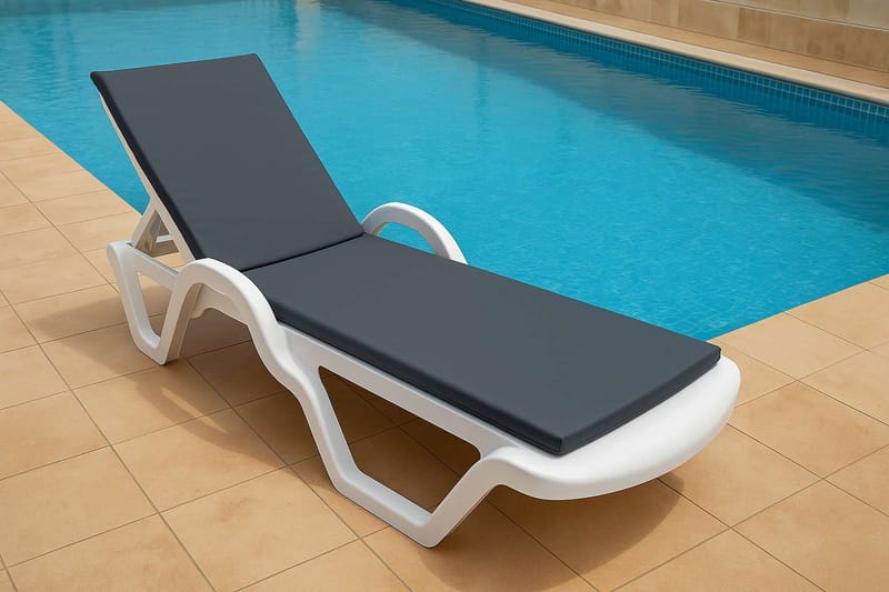 Travos Solstolspude - Grå - Havemøbler - Hynder - Solvognshynder