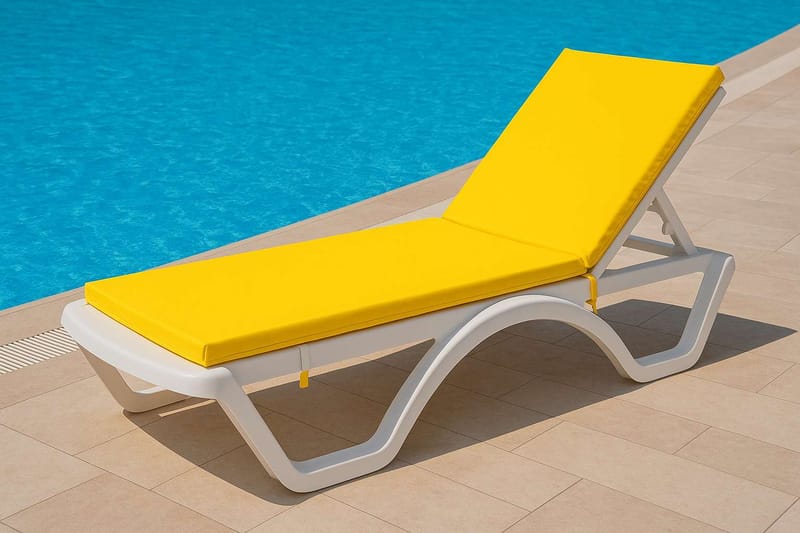 Travos Solstolspude - Gul - Havemøbler - Hynder - Solvognshynder