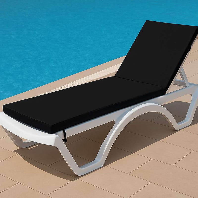 Travos Solstolspude - Sort - Havemøbler - Hynder - Solvognshynder