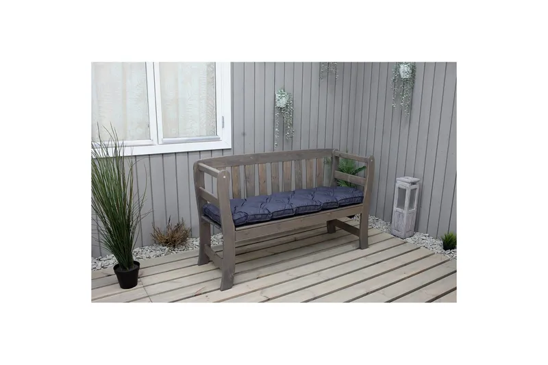 Udendørs sofapude Rosenborg 130 cm, sort - Havemøbler - Hynder - Hynder til bænk & havesofa