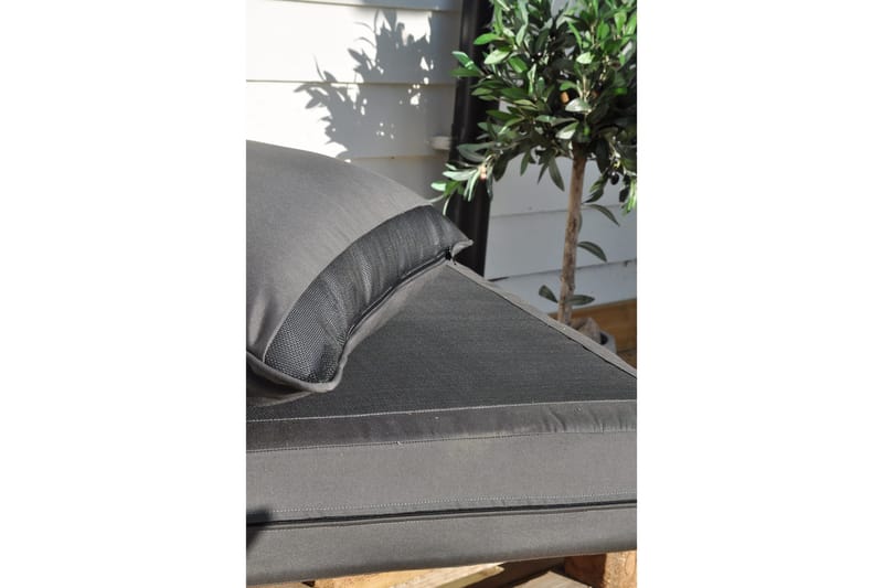 Royal Barbie Ryghynde 75x45 cm Vandafvisende Sort - Fritab - Havemøbler - Hynder - Øvrige hynder