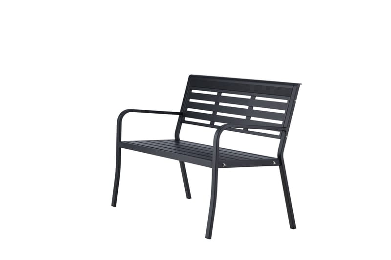 Elvas Udendørsbænk - Sort - Havemøbler - Havesofaer & bænke - Udendørs bænk & havebænk