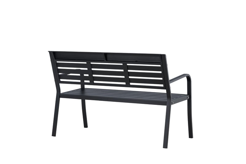 Elvas Udendørsbænk - Sort - Havemøbler - Havesofaer & bænke - Udendørs bænk & havebænk