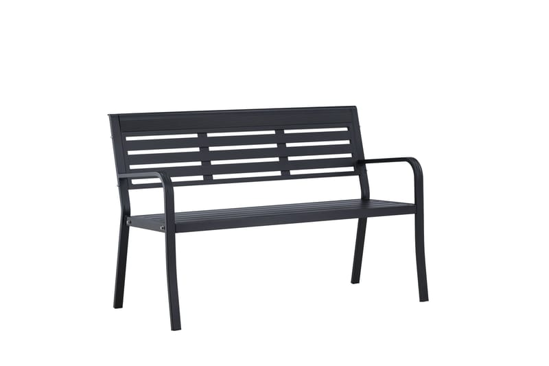 Elvas Udendørsbænk - Sort - Havemøbler - Havesofaer & bænke - Udendørs bænk & havebænk