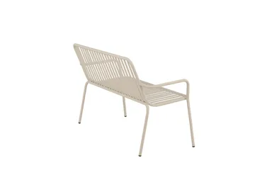 Peking Udendørsbænk - Beige - Havemøbler - Havesofaer & bænke - Udendørs bænk & havebænk