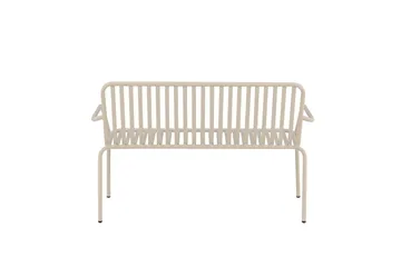 Peking Udendørsbænk - Beige - Havemøbler - Havesofaer & bænke - Udendørs bænk & havebænk