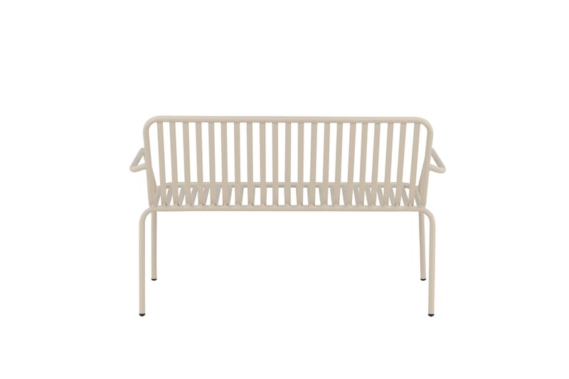 Peking Udendørsbænk - Beige - Havemøbler - Havesofaer & bænke - Udendørs bænk & havebænk