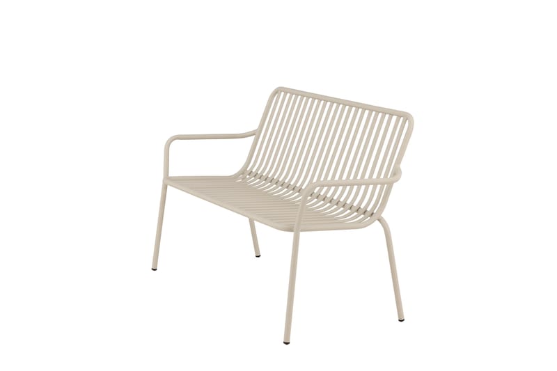 Peking Udendørsbænk - Beige - Havemøbler - Havesofaer & bænke - Udendørs bænk & havebænk