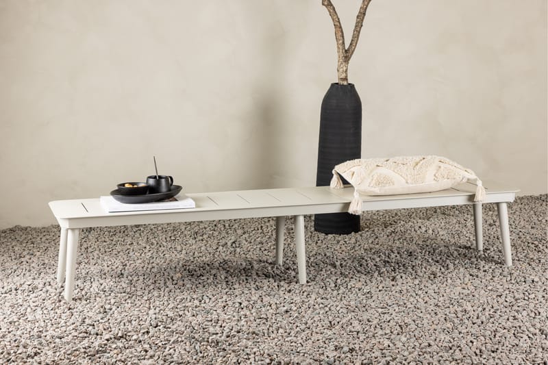 Lina Udendørsbænk - Beige - Havemøbler - Havesofaer & bænke - Udendørs bænk & havebænk