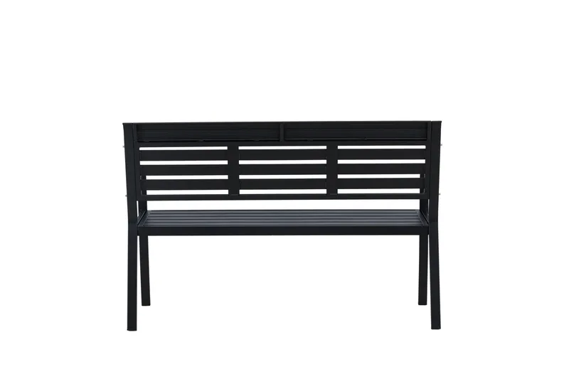 Elvas Udendørsbænk - Sort - Havemøbler - Havesofaer & bænke - Udendørs bænk & havebænk