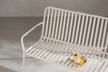 Peking Udendørsbænk - Beige - Havemøbler - Havesofaer & bænke - Udendørs bænk & havebænk