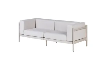 2-sitssoffa Beliani Ferretti Beige - Havemøbler - Havesofaer & bænke - Havesofaer