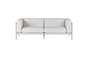 2-sitssoffa Beliani Ferretti Beige - Havemøbler - Havesofaer & bænke - Havesofaer