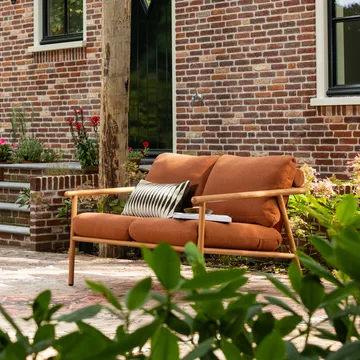 2-personers sofa Cavero udendørs - Terra - Havemøbler - Havesofaer & bænke - Havesofaer
