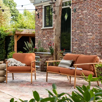 2-personers sofa Cavero udendørs - Terra - Havemøbler - Havesofaer & bænke - Havesofaer