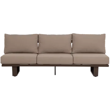 3-personers sofa Bear udendørs - Brun - Havemøbler - Havesofaer & bænke - Havesofaer