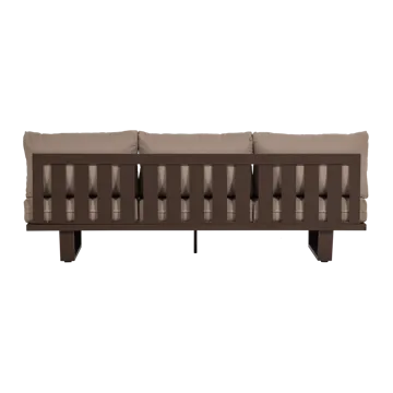 3-personers sofa Bear udendørs - Brun - Havemøbler - Havesofaer & bænke - Havesofaer