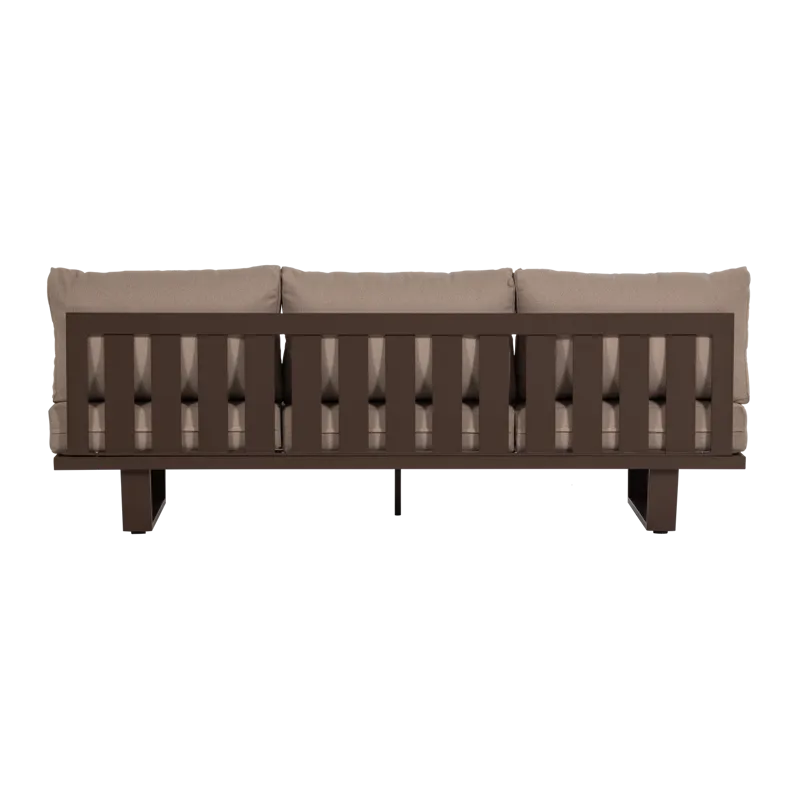 3-personers sofa Bear udendørs - Brun - Havemøbler - Havesofaer & bænke - Havesofaer