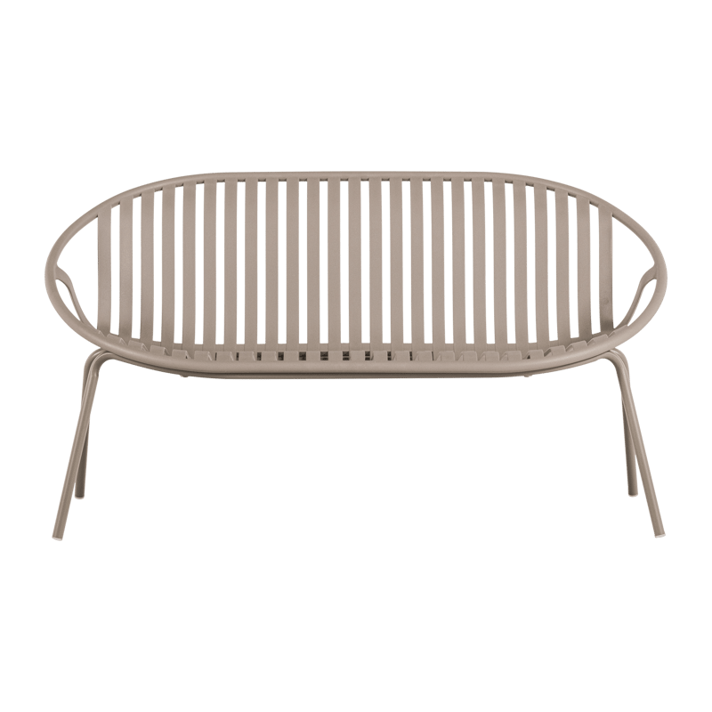 Bænk Bruce 134 cm udendørs, Sand