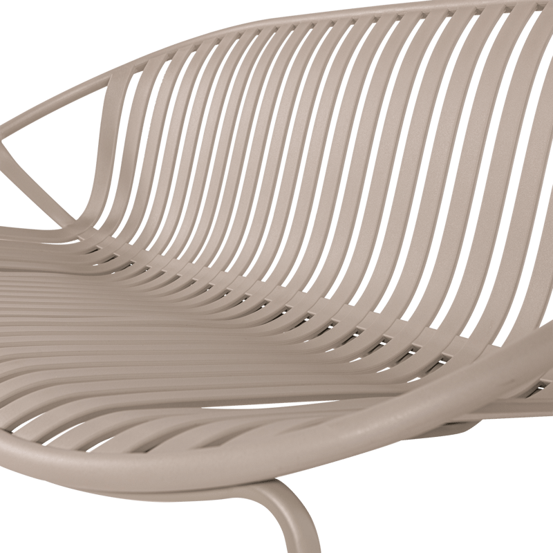 Bænk Bruce 134 cm udendørs - Sand - Havemøbler - Havesofaer & bænke - Udendørs bænk & havebænk