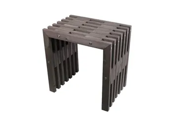 Bænk EcoFurn 45 cm Fyr Gråt Oliebehandlet