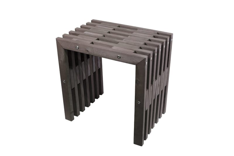 Bænk EcoFurn 45 cm Fyr Gråt Oliebehandlet - Fyr Gråt Oliebehandlet - Havemøbler - Havesofaer & bænke - Udendørs bænk & havebænk